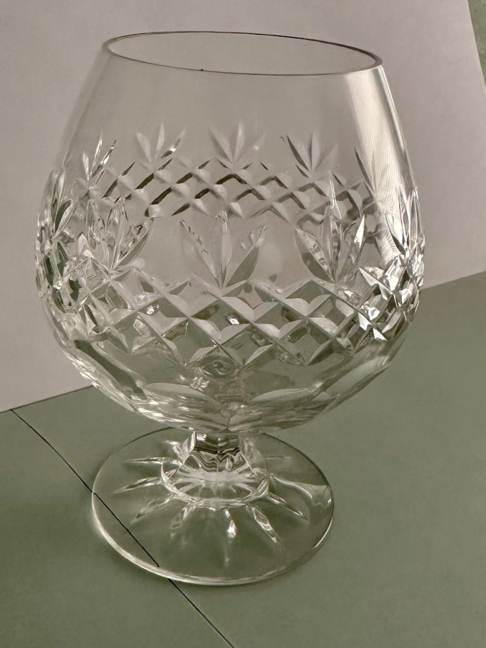 Galway Ashford Crystal Brandy Glasses set of 4
